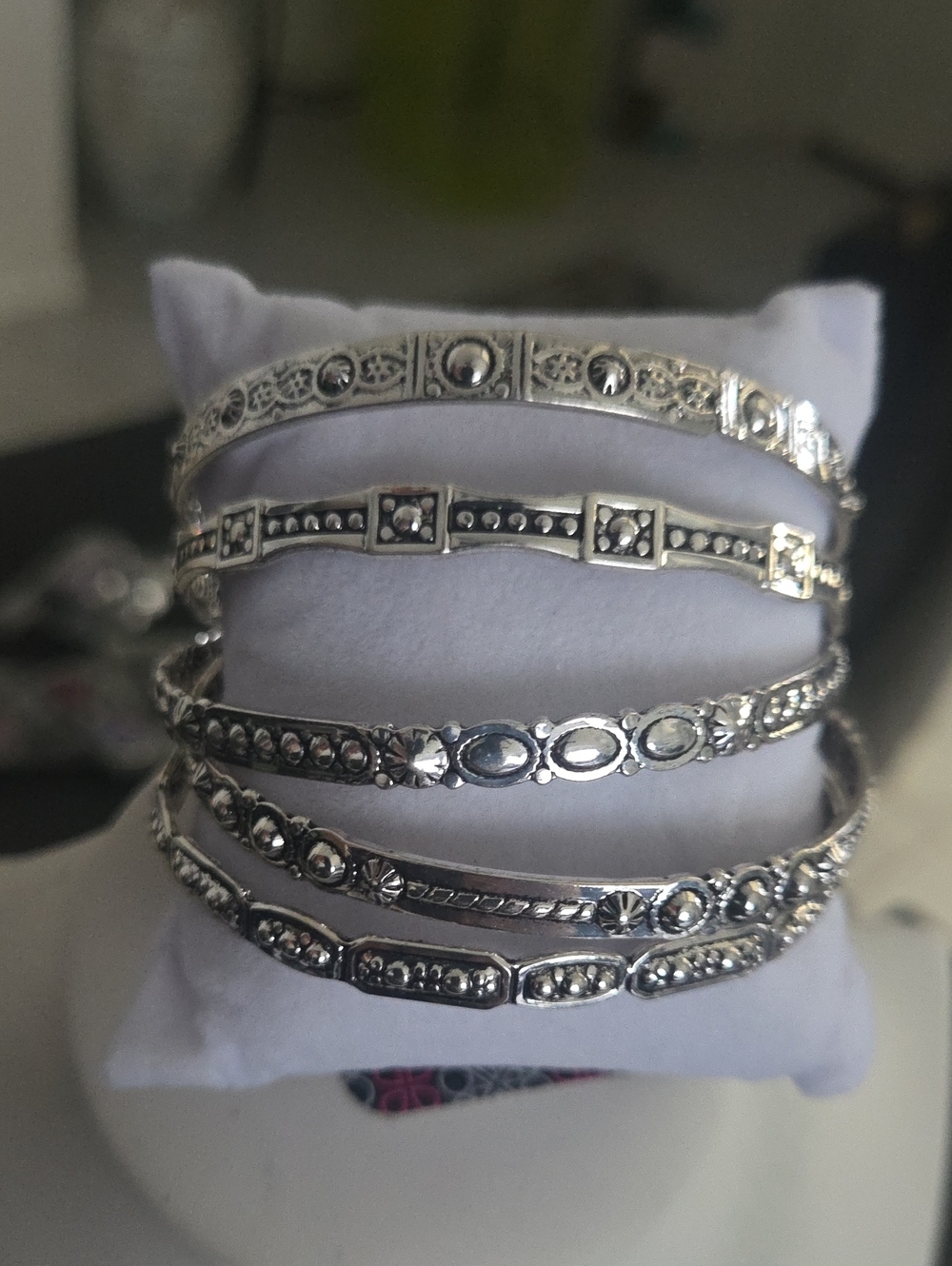 Paparazzi Tribal Tycoon Silver Bracelet NWT